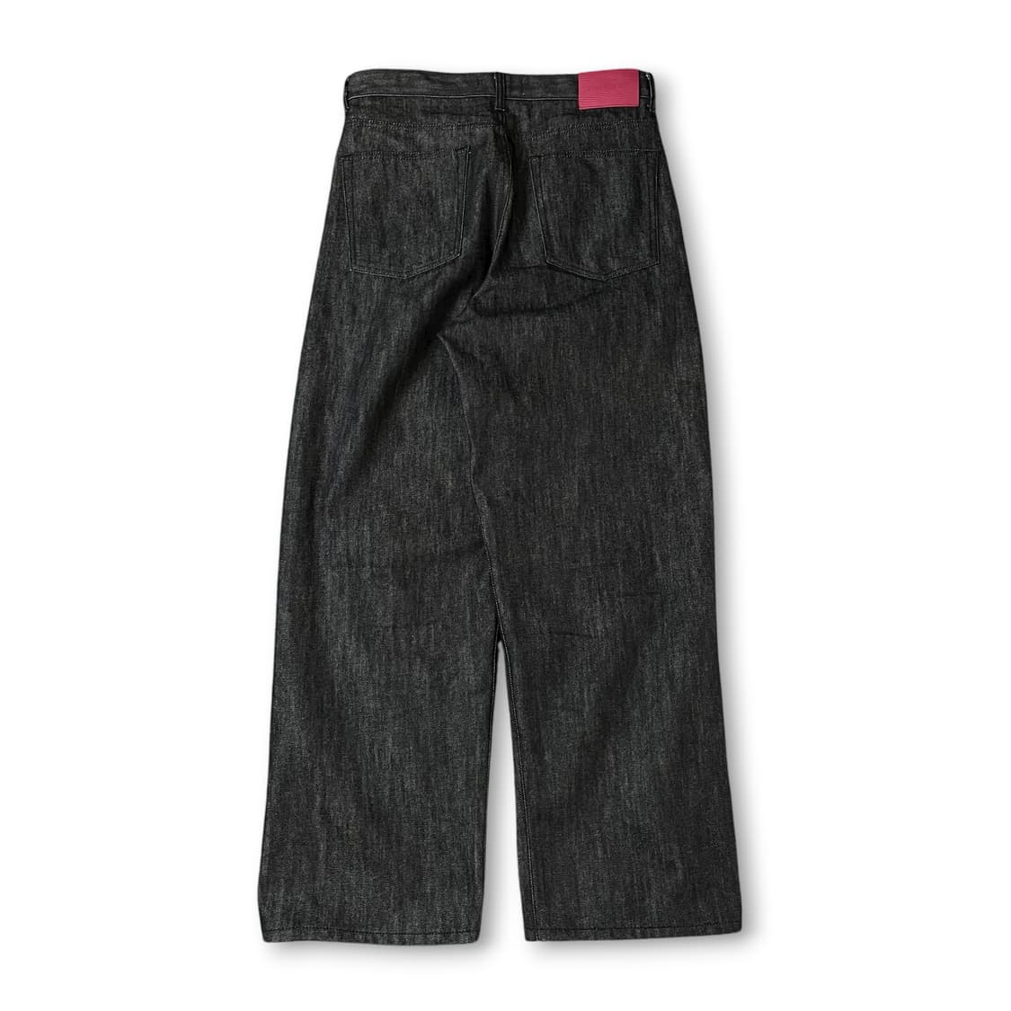 (33) 포트너스 흑청 핀턱 와이드 데님 팬츠 상품이미지2