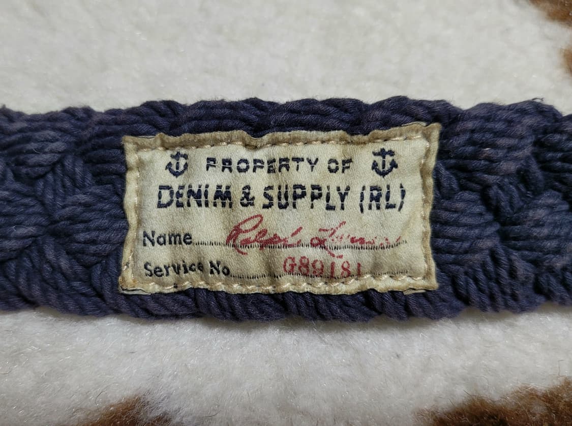 데님 앤 서플라이(폴로 랄프로렌) 남성용 벨트(M) 상품이미지5