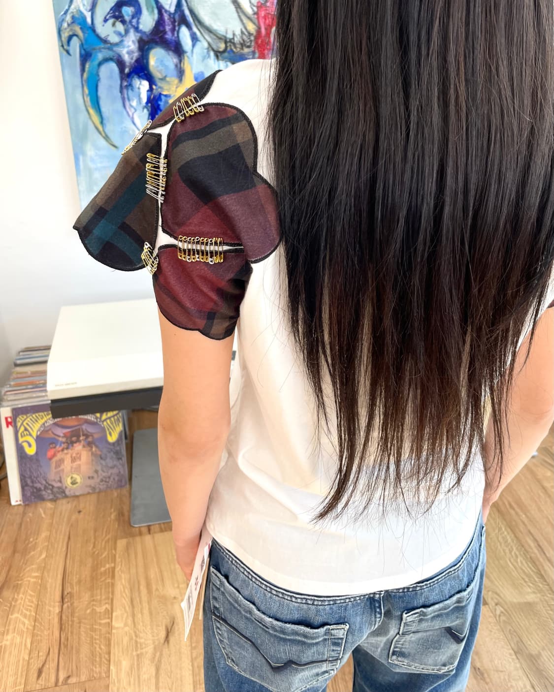 [M] 소니아리키엘 하트 슬리브 반팔 티셔츠 상품이미지8