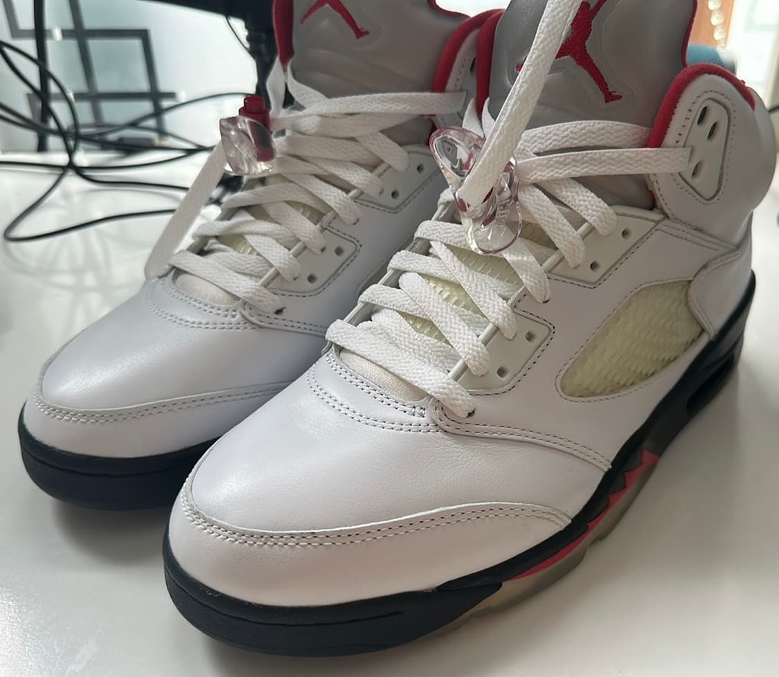 (270) 조던5 레트로 파이어레드 실버텅 상품이미지3