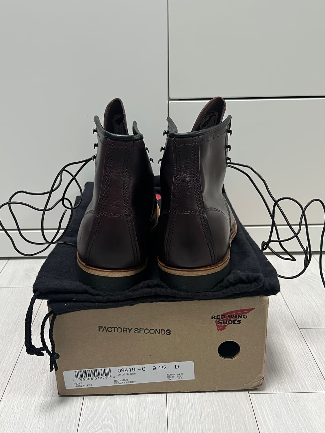 레드윙 벡맨 9419 9.5D  상품이미지3