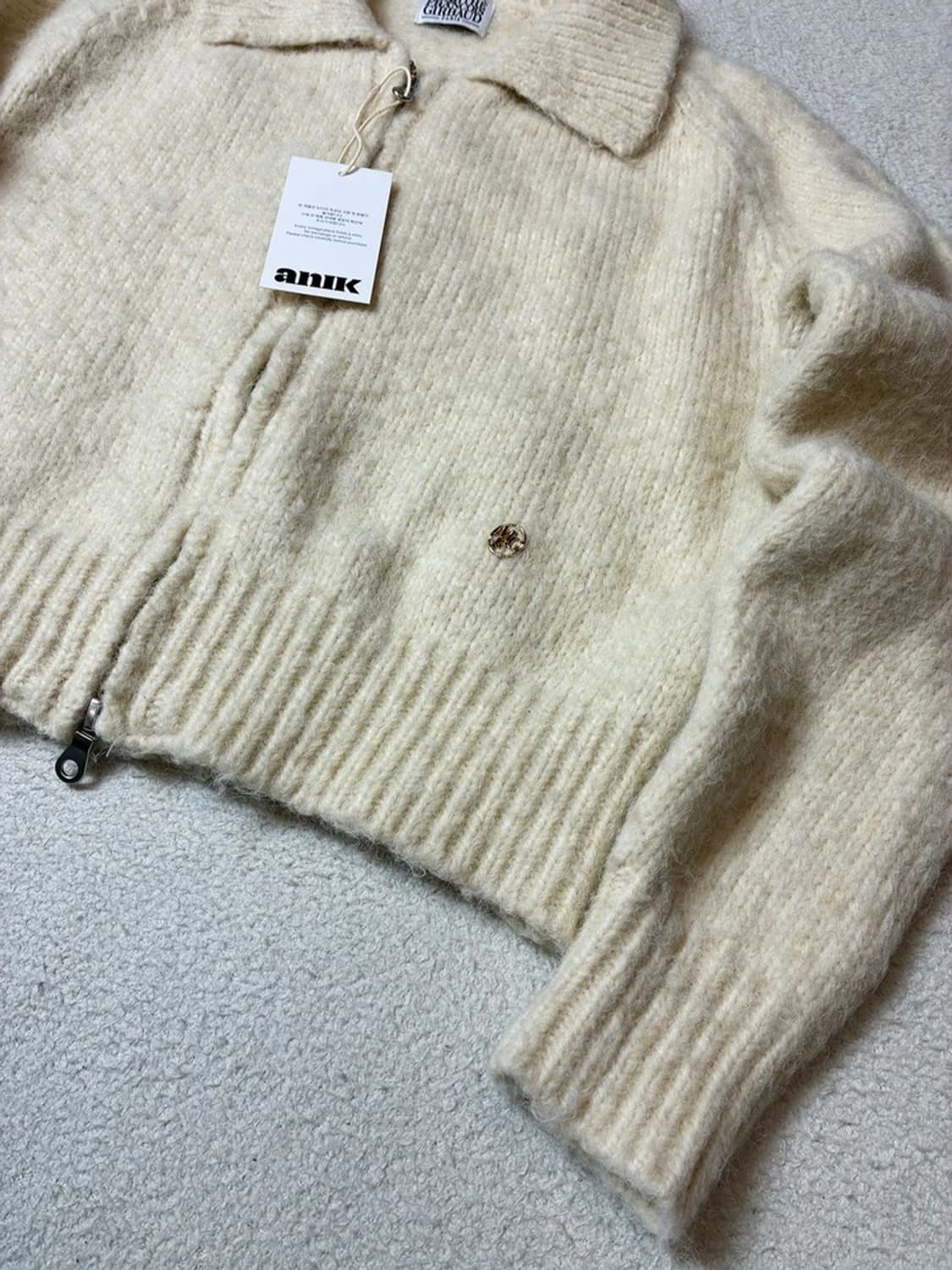 마리떼프랑소와저버 헤이리 니트 집업 가디건 PN7946 상품이미지3