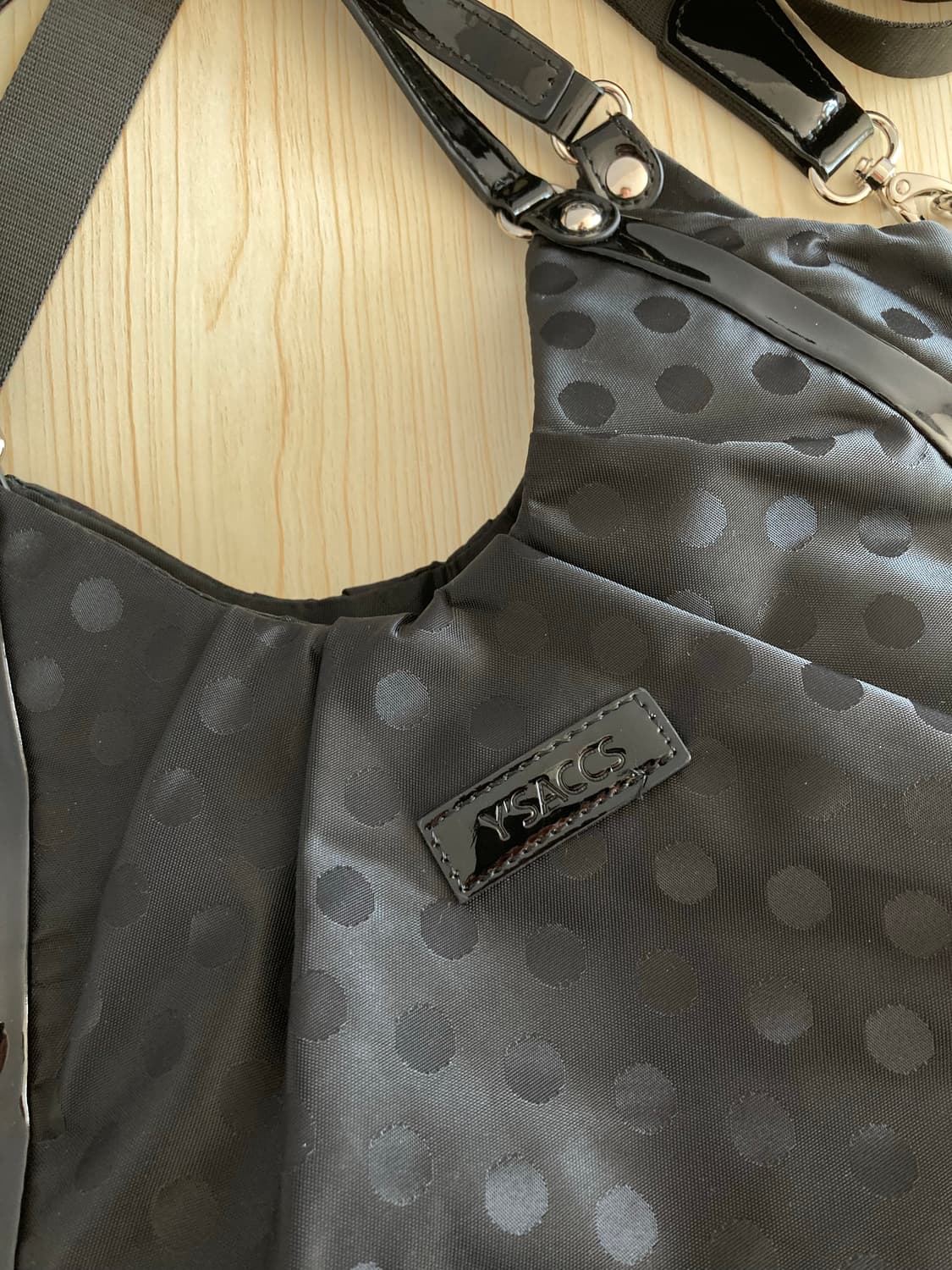 Y’SACCS by Yohji Yamamoto 도트패턴 토트백 상품이미지4