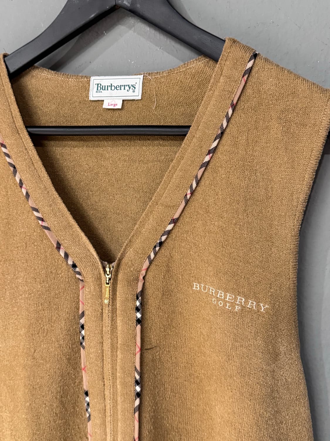 Burberry 버버리 노비체크 니트 베스트  상품이미지4