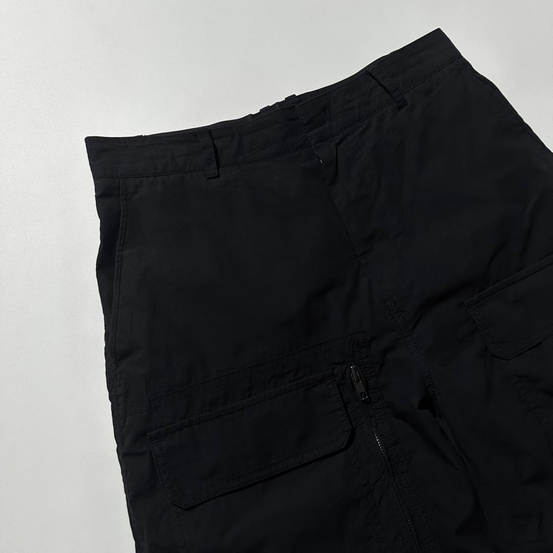 준지 카고 하프팬츠 블랙 상품이미지3