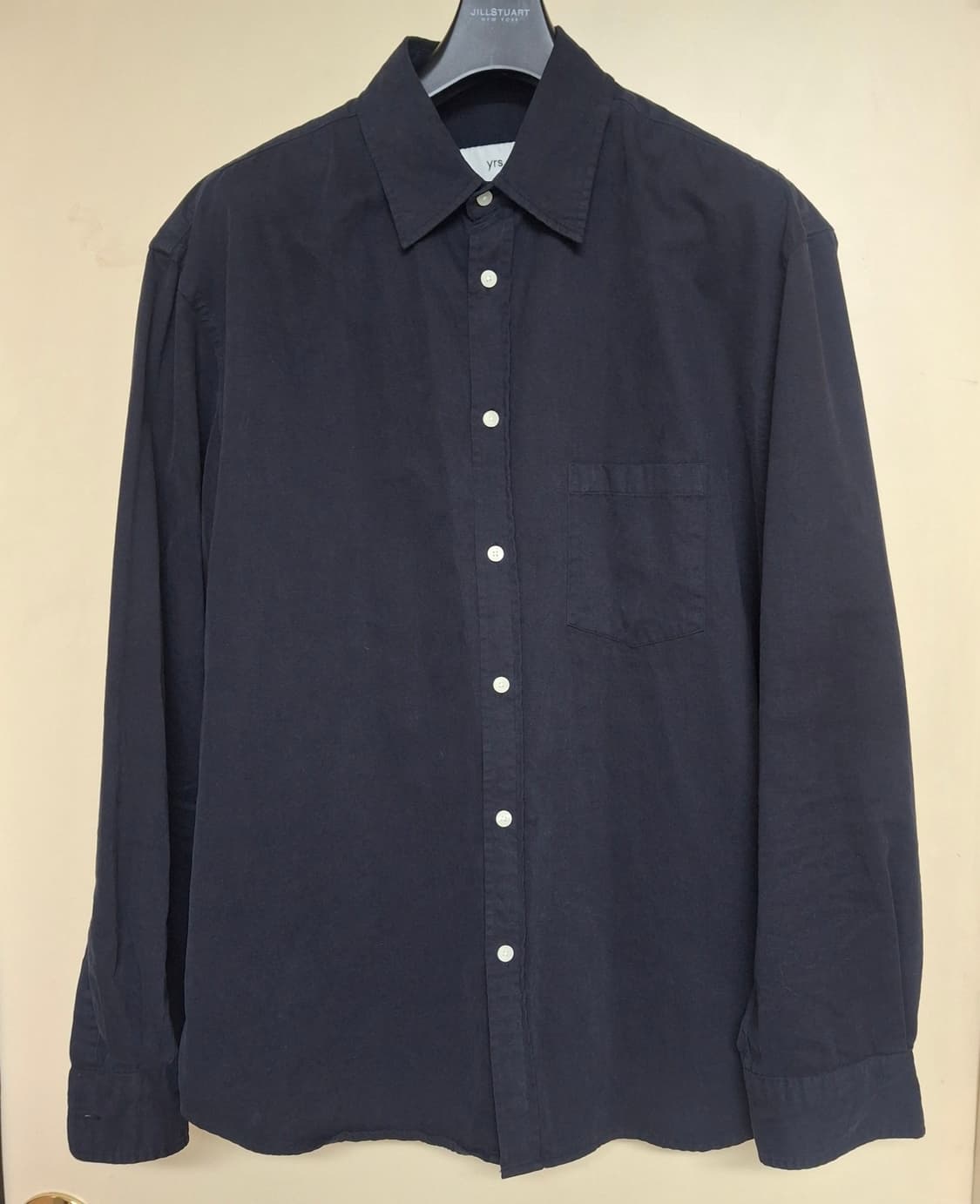 [3] 이얼즈어고 오버다이드 코튼드릴 포이카 셔츠 블랙 상품이미지2