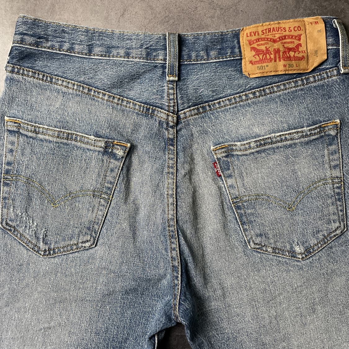 LEVI'S 리바이스501 빈티지 데님 하프팬츠 A01232 상품이미지7