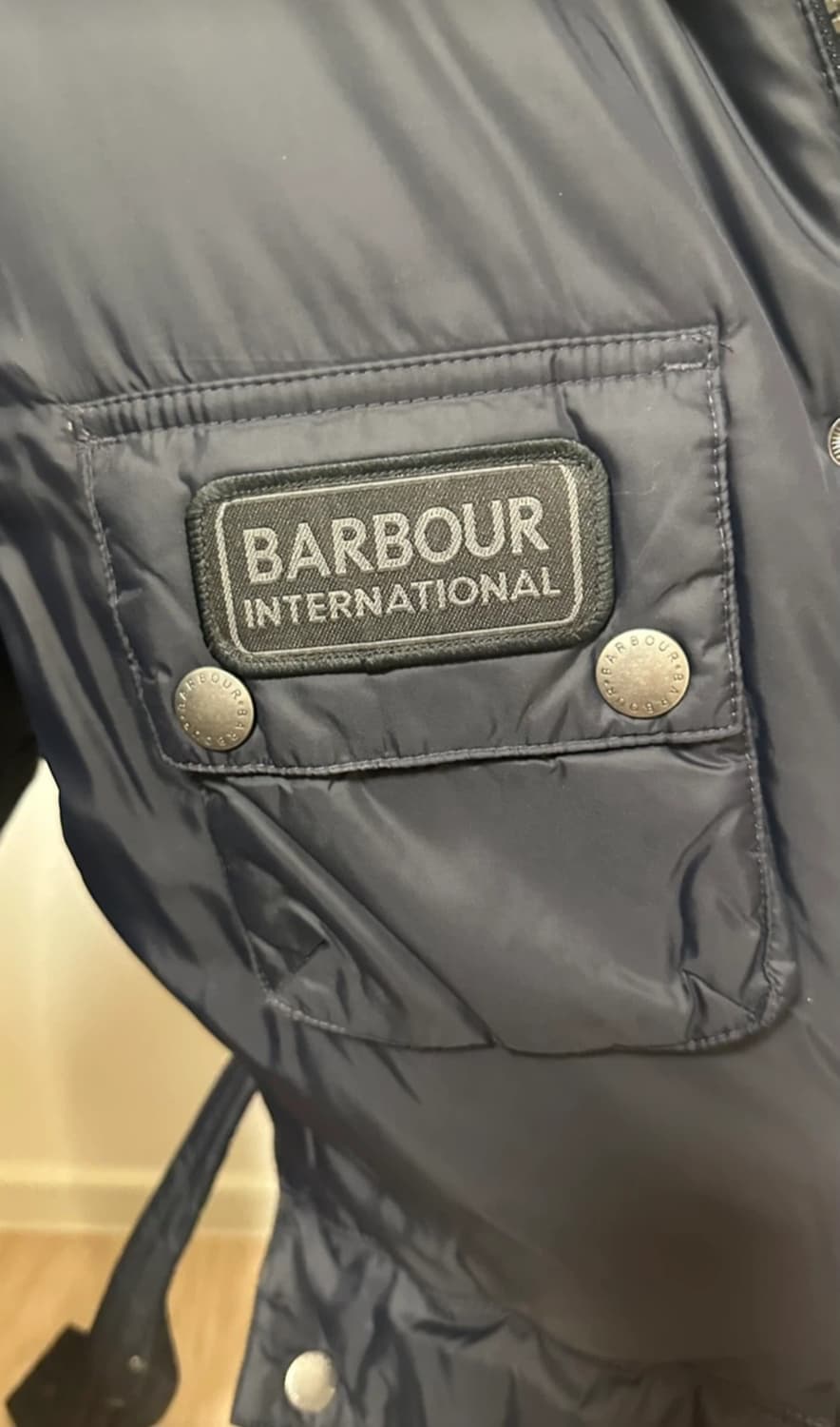 바버 인터내셔널 패디드 네이비  M(100-103) 상품이미지2