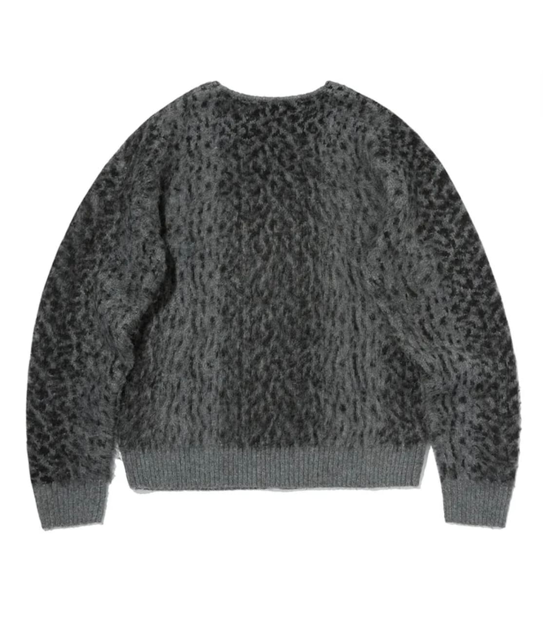 스웨이드 레오파드 가디건 블랙 상품이미지2