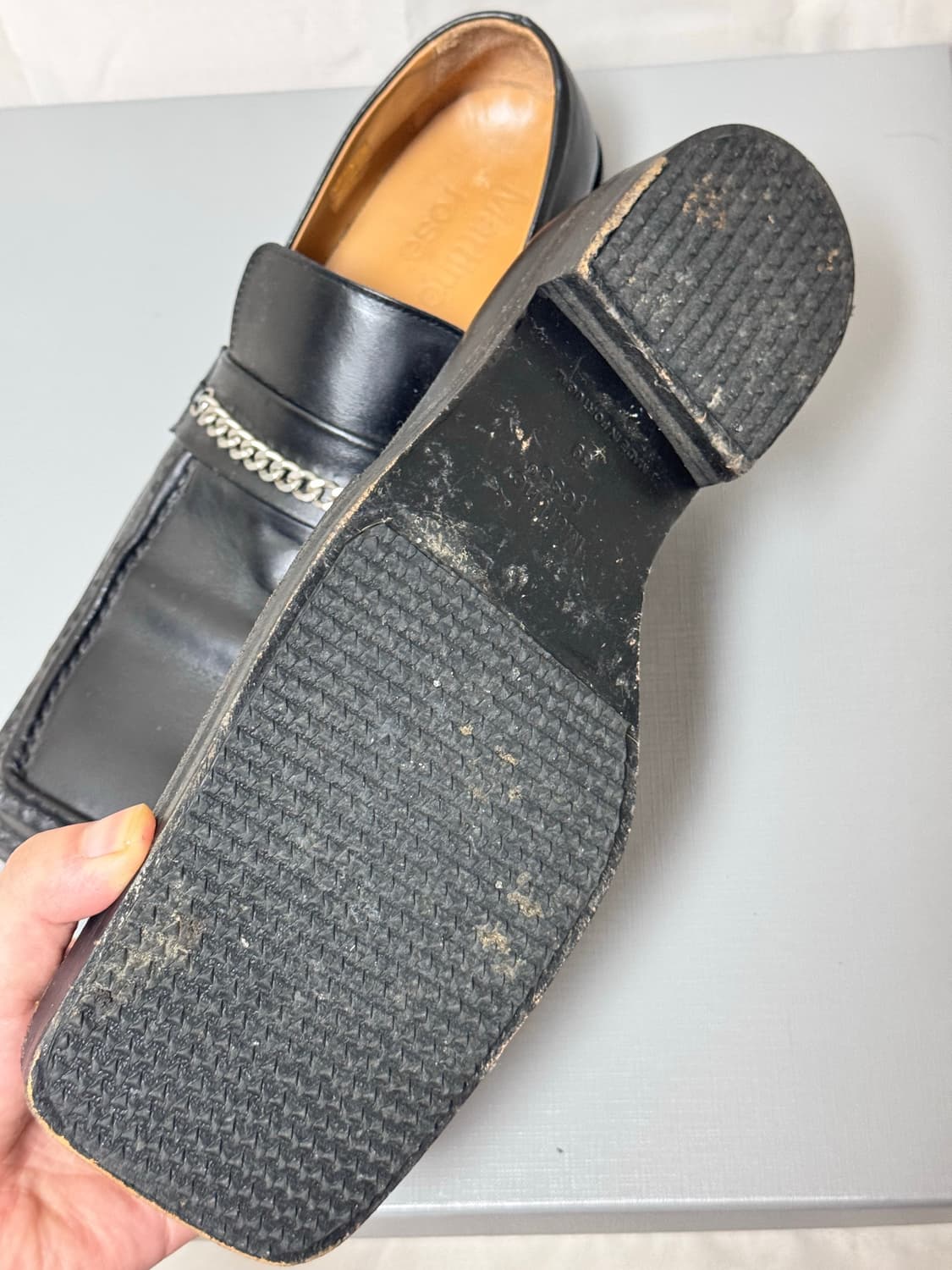 마틴로즈 스퀘어토 39 size 판매합니다.  상품이미지5