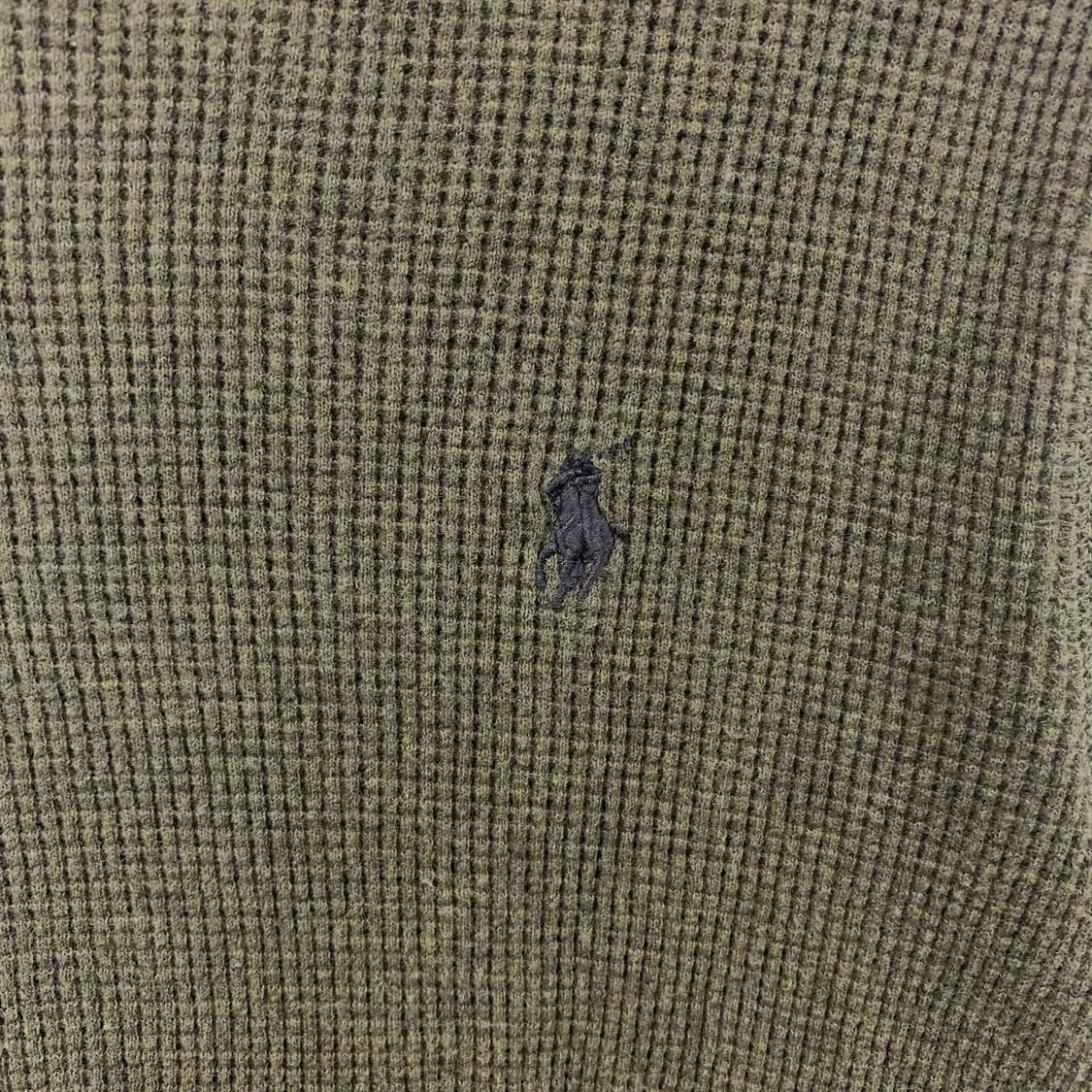 폴로 랄프로렌 신형 카키 와플 니트 상품이미지3