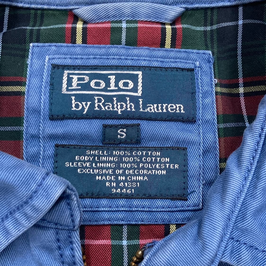 폴로 블루종 자켓 상품이미지3