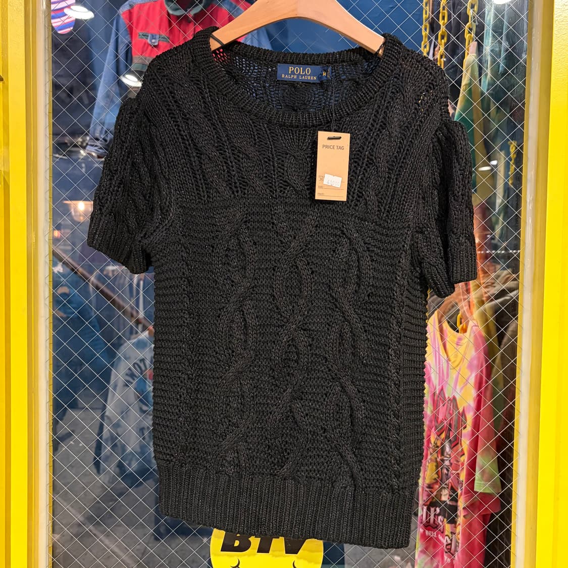 POLO 폴로 랄프로렌 글리터 반팔 니트
 상품이미지5