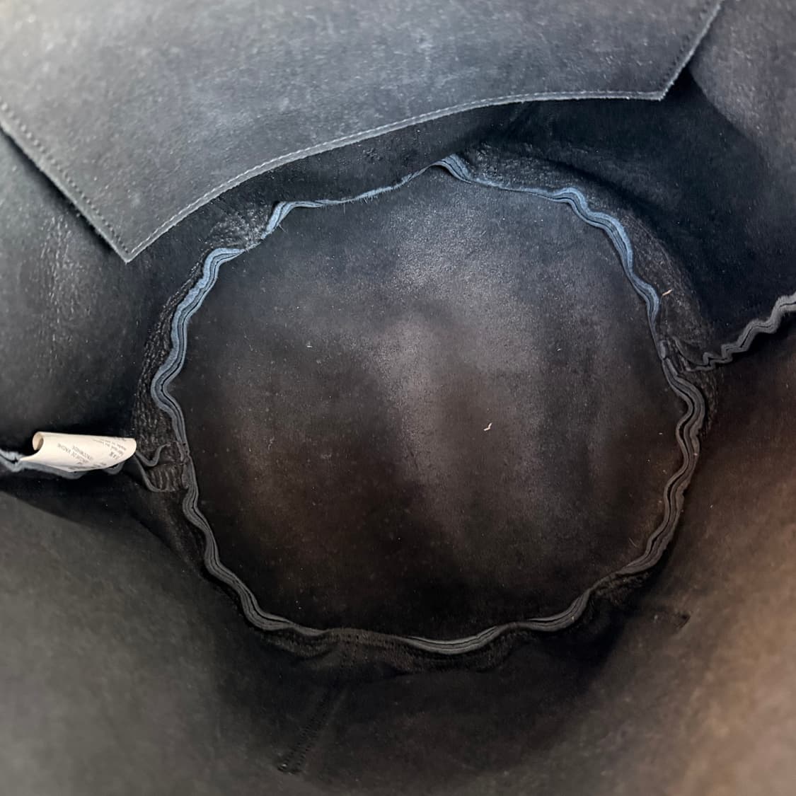 꼼데가르송 레더 실린더 토트백 상품이미지7