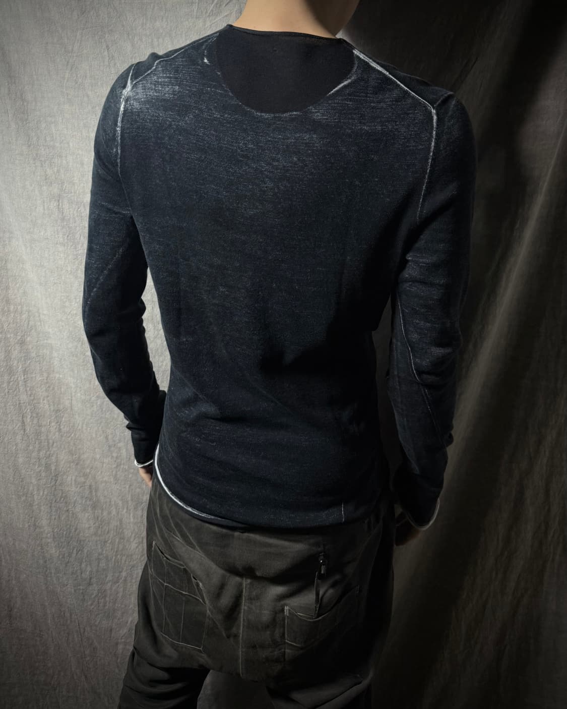 Label Under Construction Seam Knit 상품이미지2