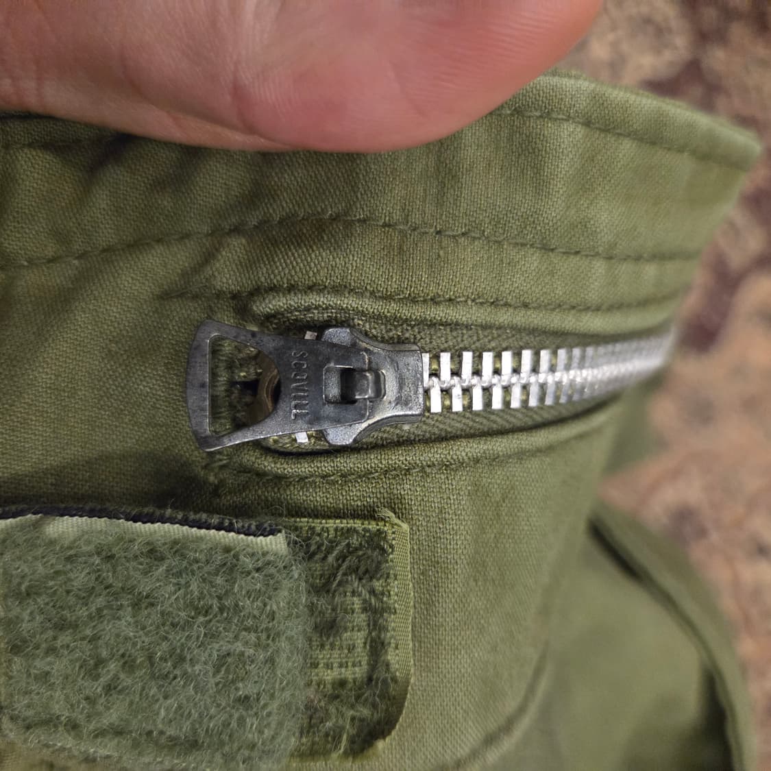 m65 필드자켓 2세대 은지퍼  m-r 상품이미지5