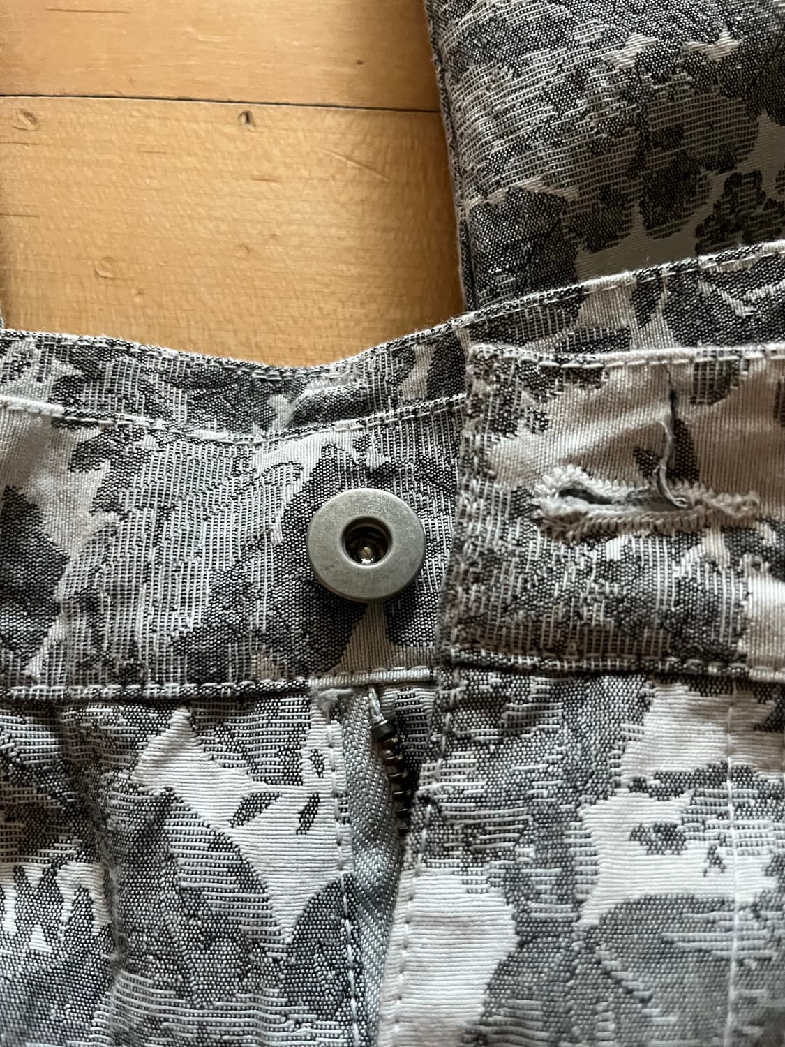 21ss Floral Jacquard Pant Grey 상품이미지5