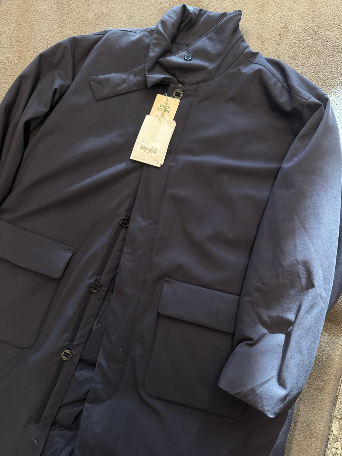 어나더 오피스 구스다운 롱 코트 새상품 처분  상품이미지1