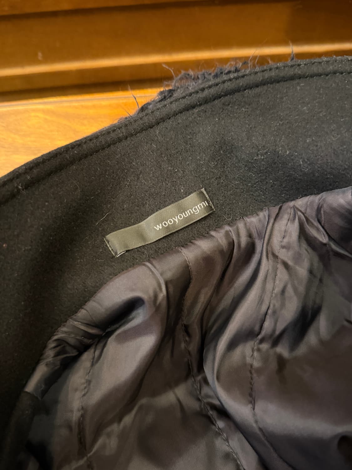 우영미 더블버튼 코트 상품이미지5