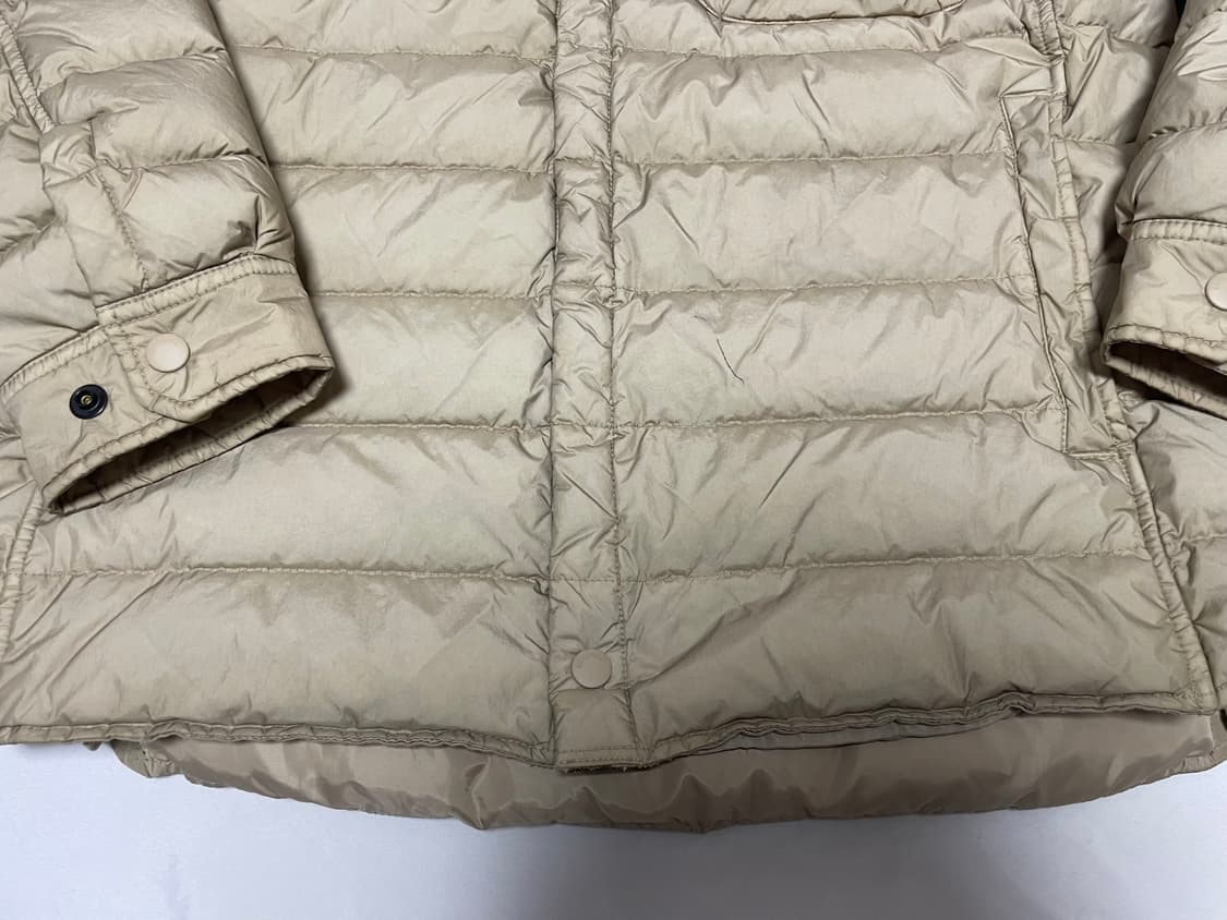 시리즈 퀄팅 가먼트다잉 다운패딩셔츠자켓 상품이미지3