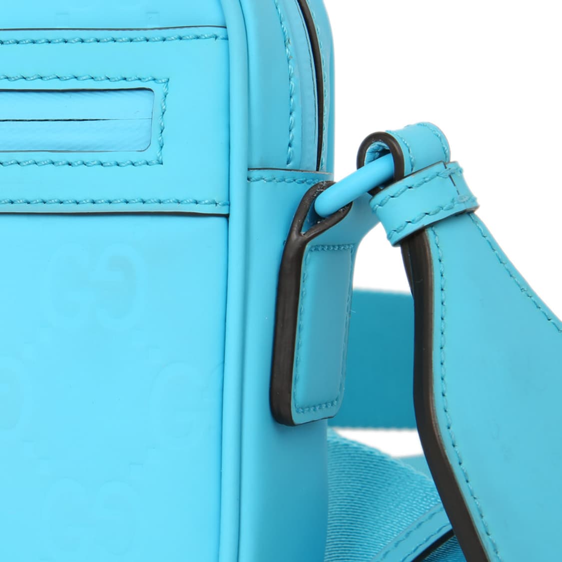 구찌 GG 러버 크로스백 블루 파우치 맨스백 771293 상품이미지7