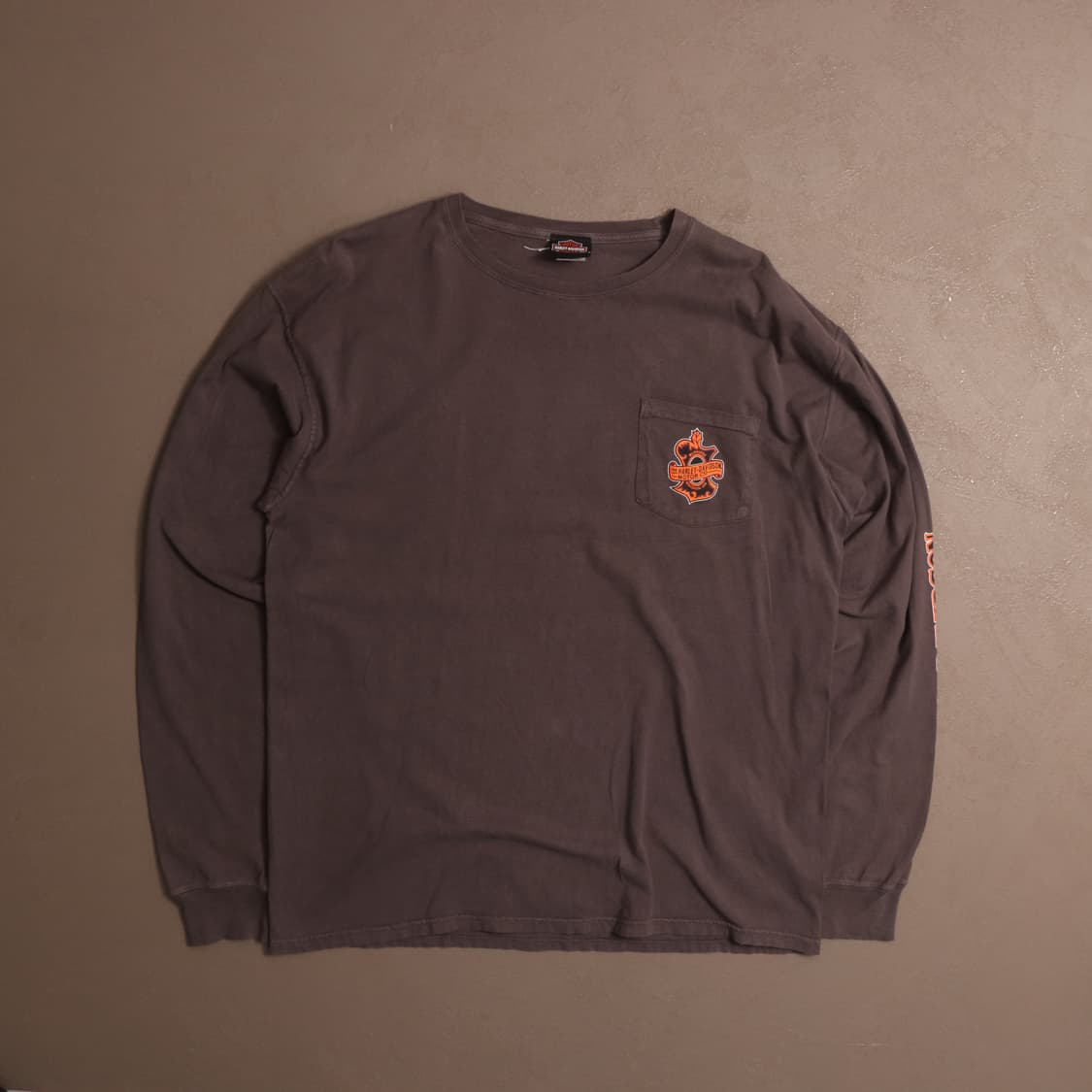 할리데이비슨 프린팅 롱슬리브 A1437 상품이미지1