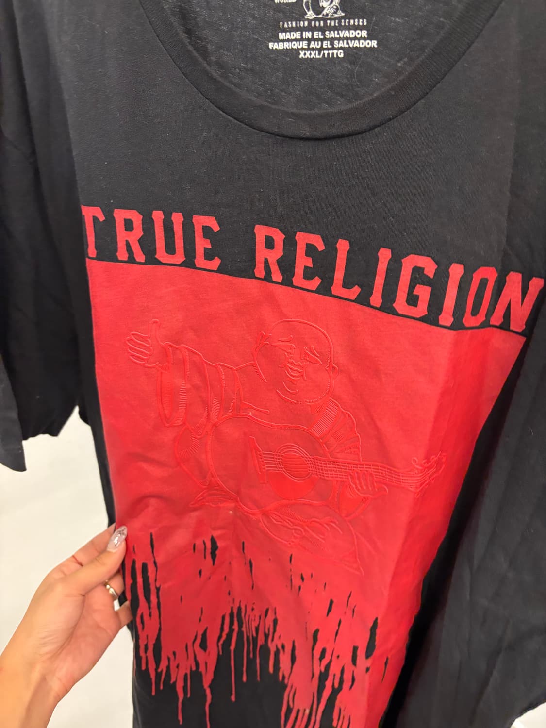 True Religion red printing T 상품이미지2