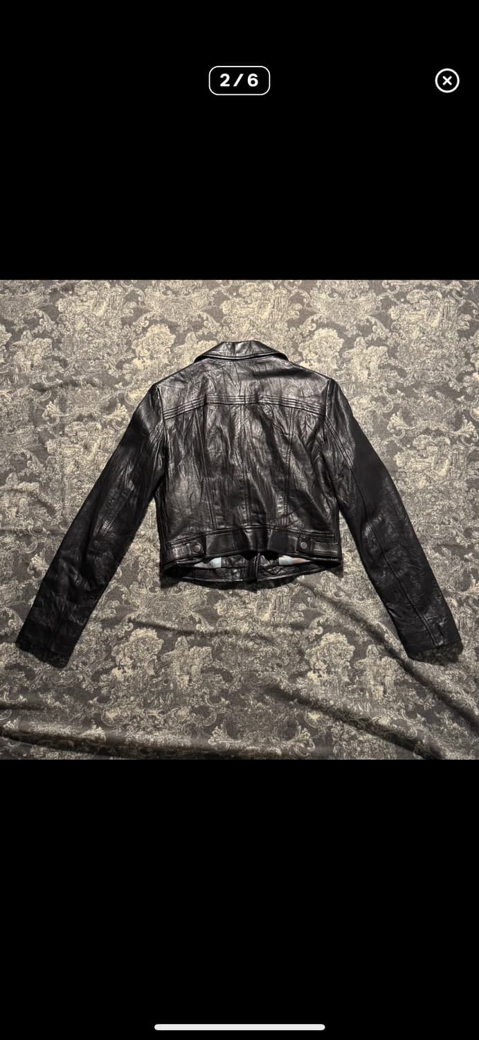 crop lambskin rider jacket 상품이미지3