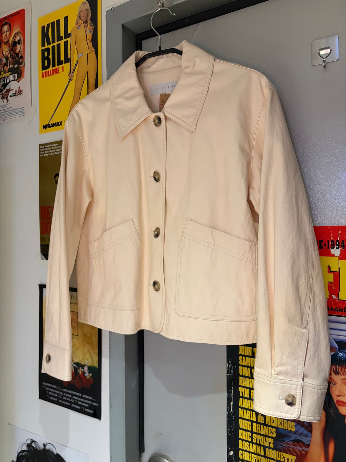 올리브데올리브 레더자켓 상품이미지1