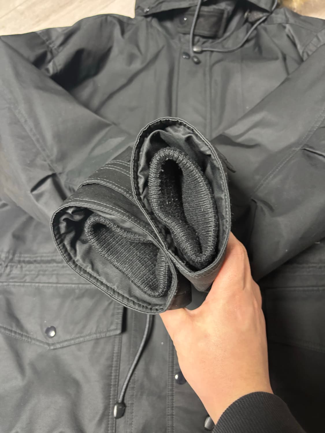 [L] 노아 캐시볼 익스페디션파카 블랙 24aw 상품이미지4