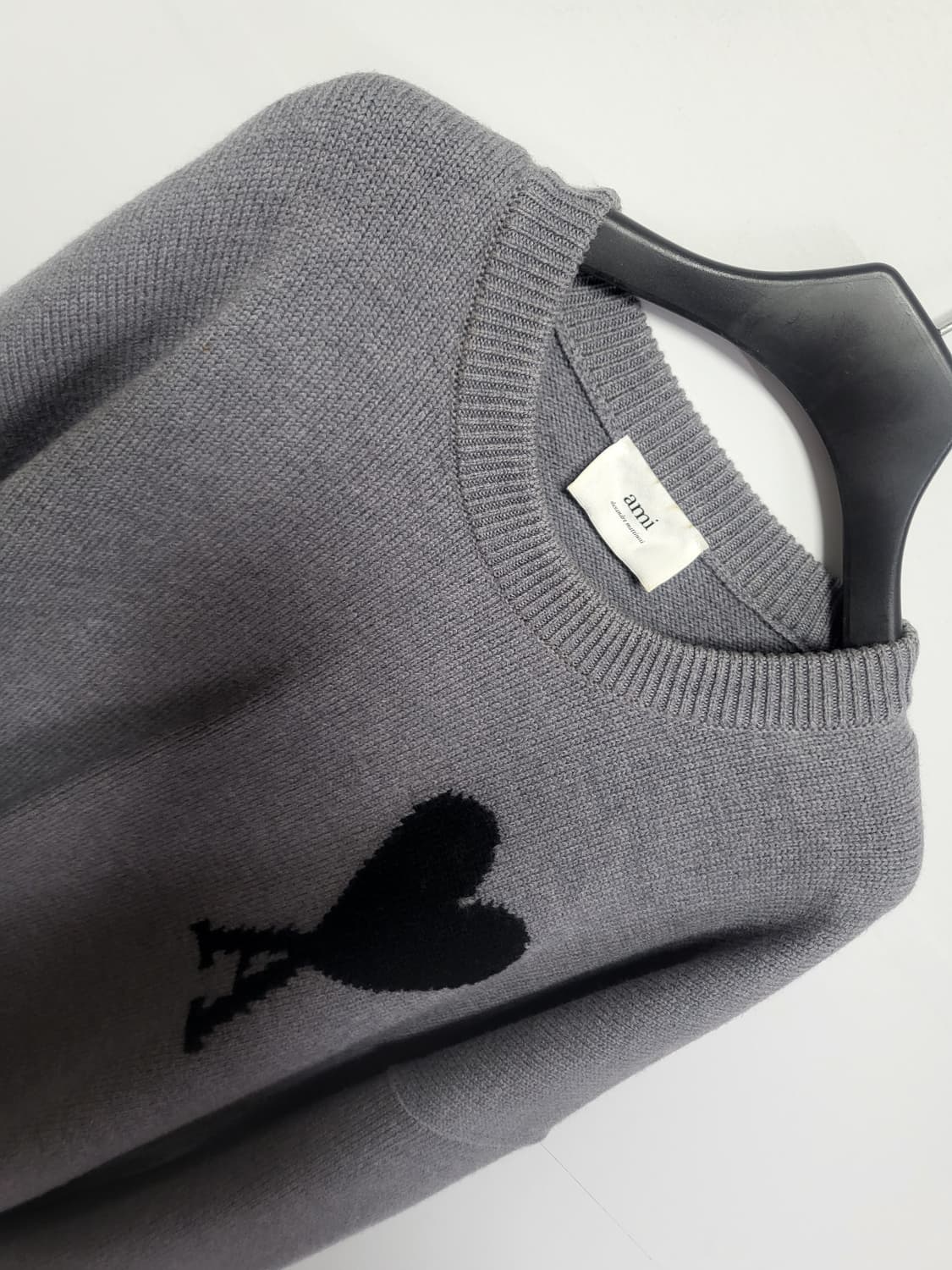 아미 빅하트 로고 니트 매장판정품 남성 105사이즈  상품이미지3