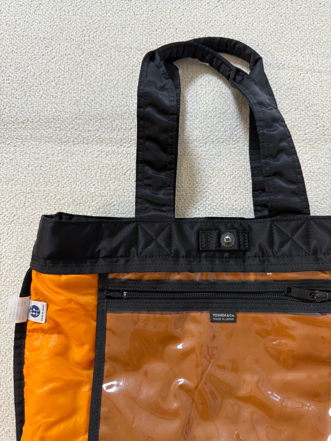 PORTER 신형 포터 탱커 토트백 블랙 상품이미지7