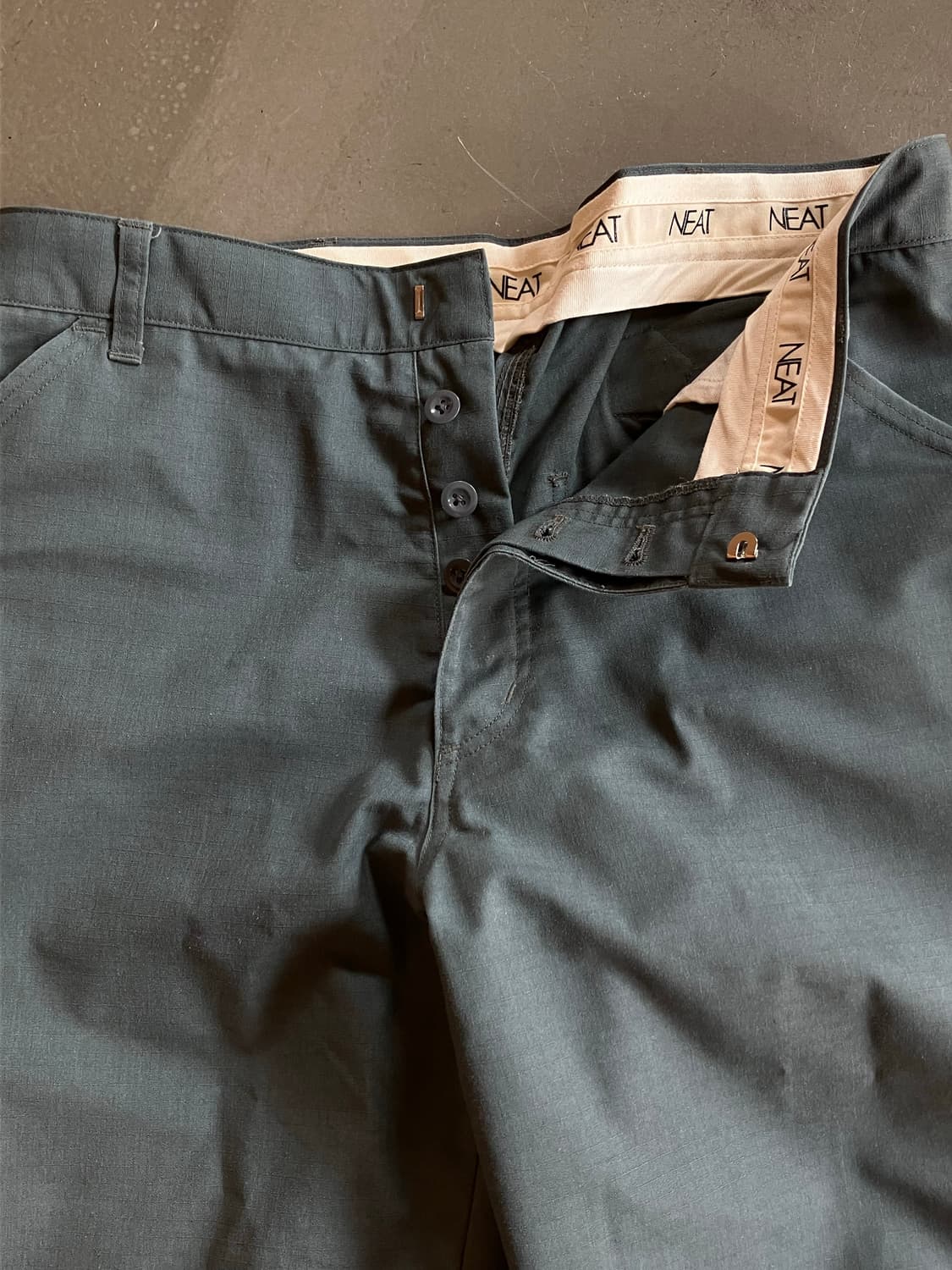 니트도쿄 NEAT 오리지널 미공군 립스탑 코튼 페인터 팬츠 M 상품이미지2