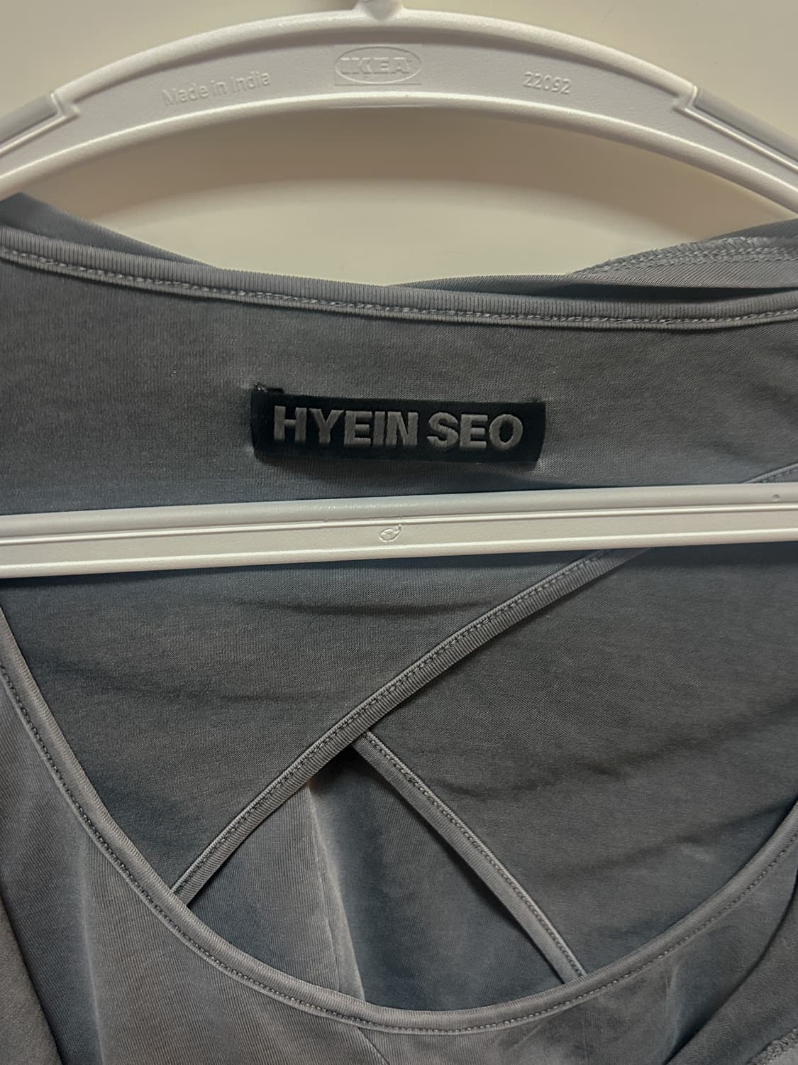 Hyein seo hooded jersey top 혜인서 후드 저지 탑 상품이미지5