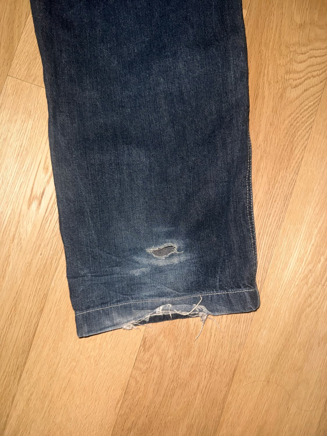 빈티지 와이드 스트릿 데님팬츠 상품이미지4