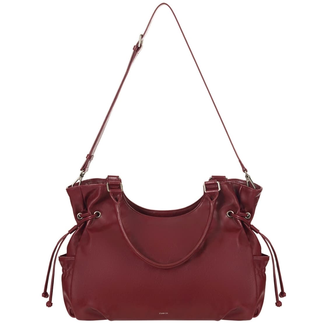(새상품) 스탠드오일 브리지백 숄더백 레드와인 상품이미지9