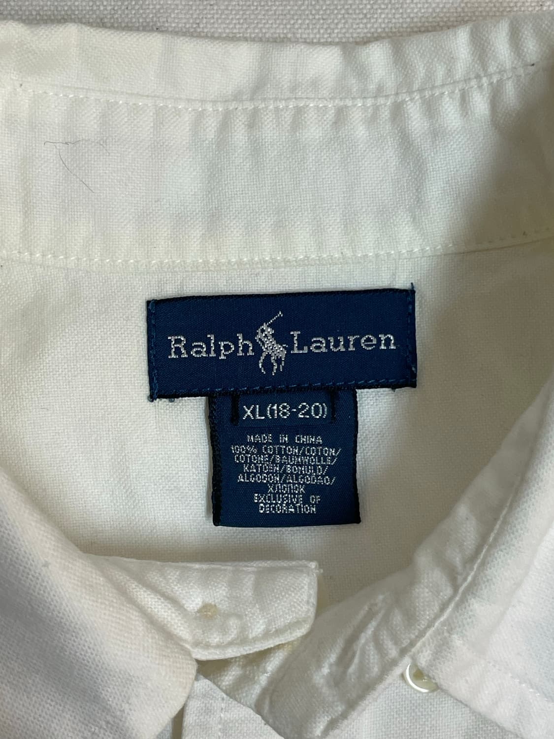 폴로 빅포니 셔츠  상품이미지4