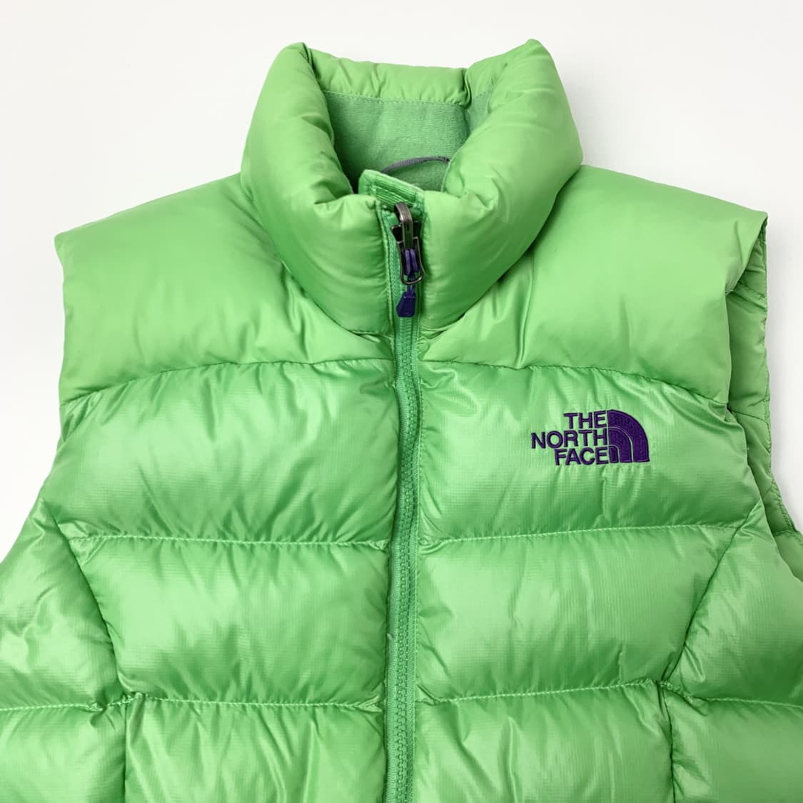 [M/정품] 나노스페이스 700 여성 그린 눕시 패딩조끼 상품이미지2