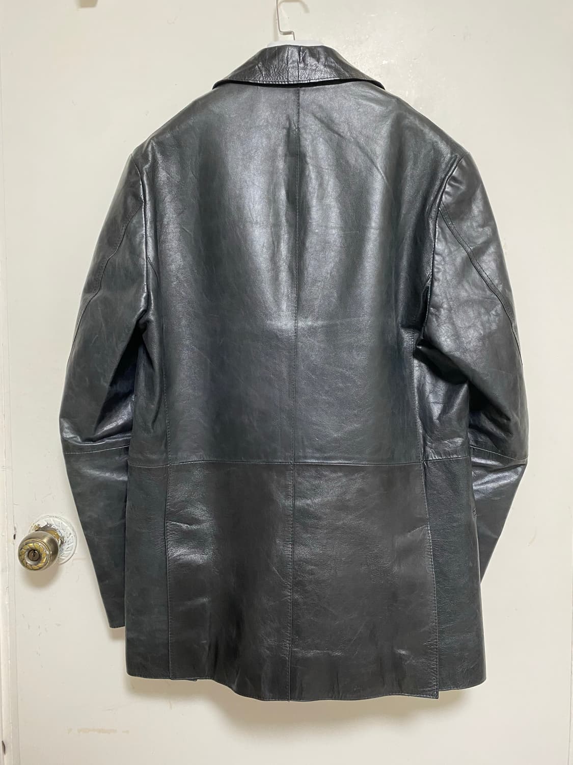 빈티지 아이스버그 가죽 블레이저 자켓 상품이미지2