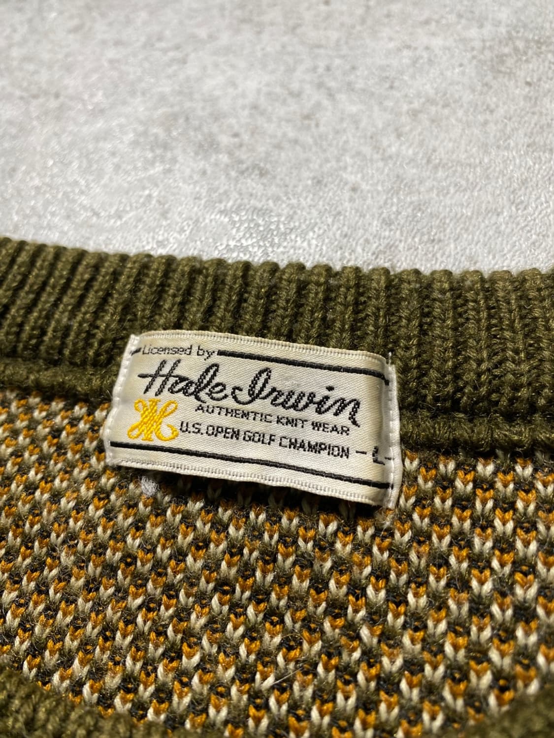 [L] 90s Vintage 일본 빈티지 울 니트 재팬 메이드 상품이미지7