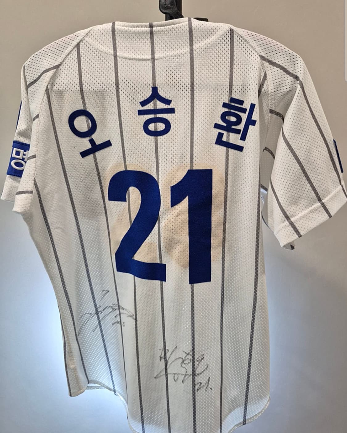 삼성라이온즈 왕조시절 유니폼 95사이즈 오승환 마킹 팝니다 상품이미지2