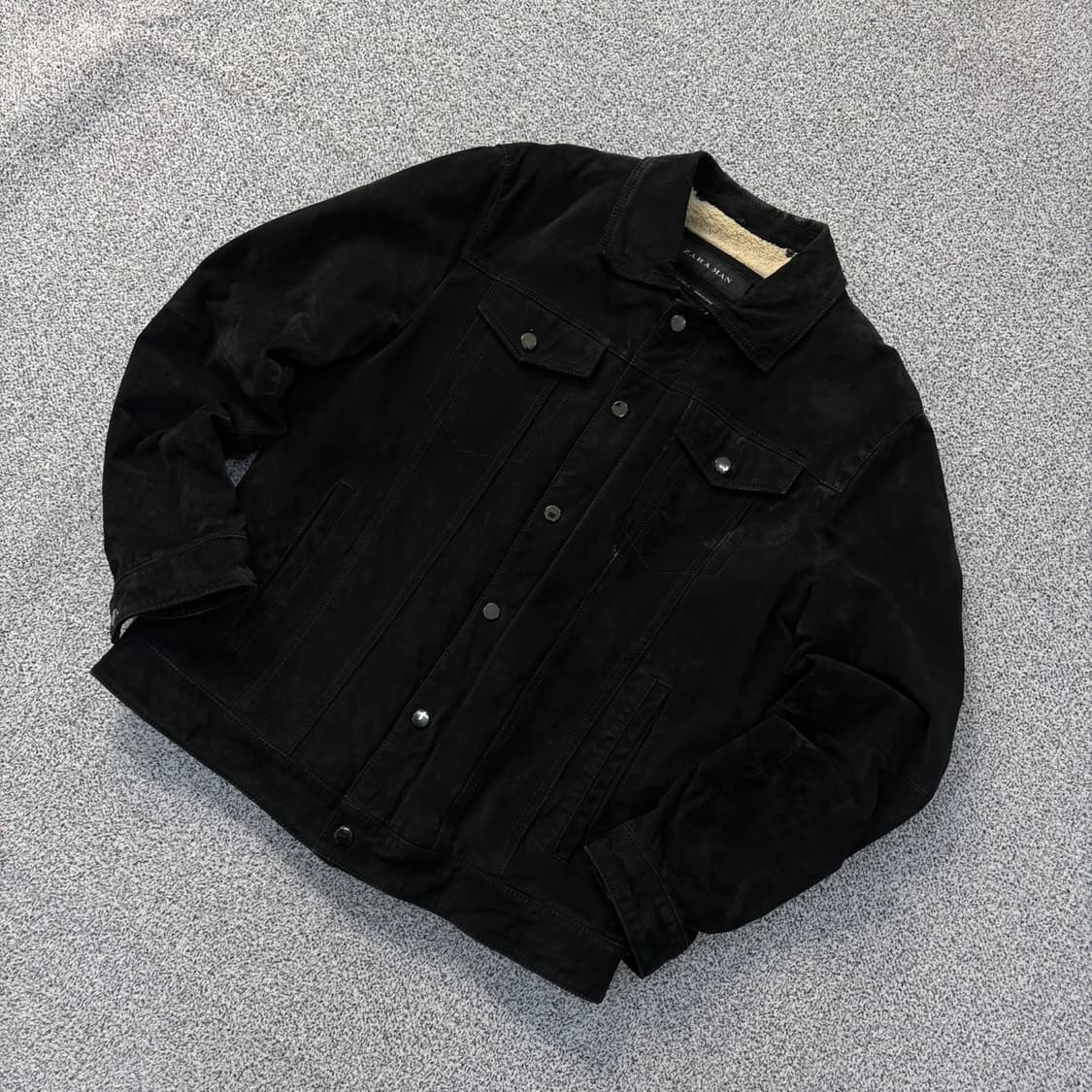 L 자라맨 스웨이드 셔츠 자켓 0325J 상품이미지1