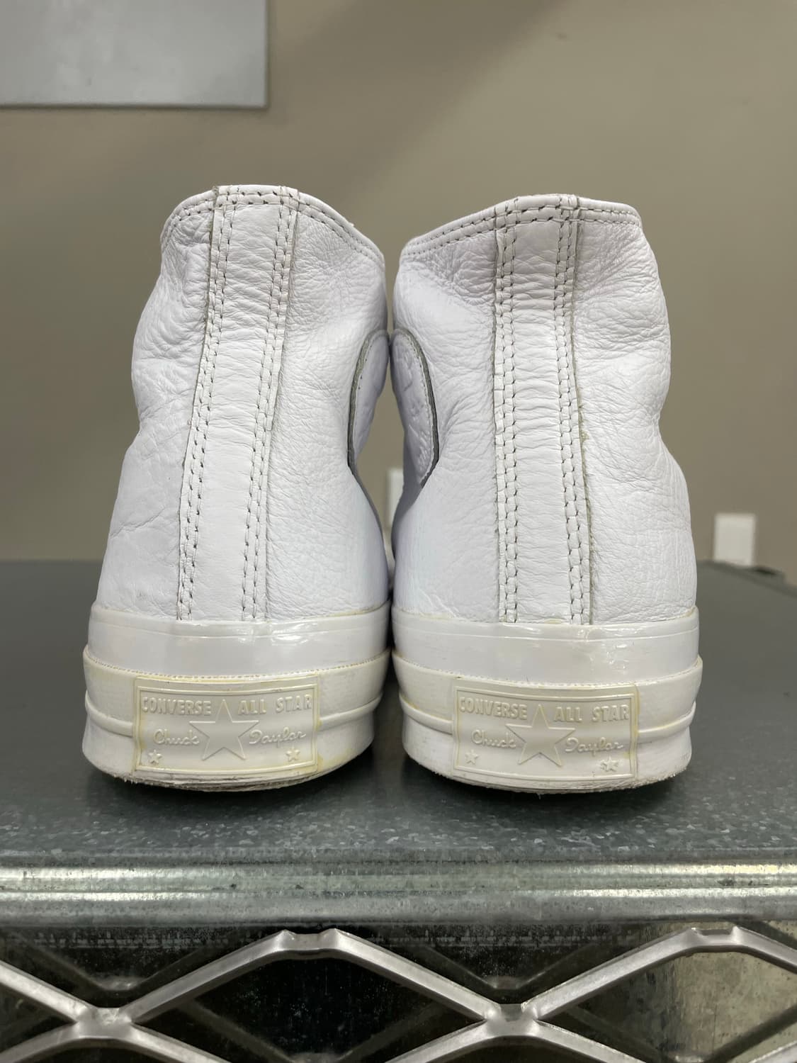 컨버스 척테일러 올스타 모노크롬 레더 화이트 280 (gr-4117) 상품이미지3