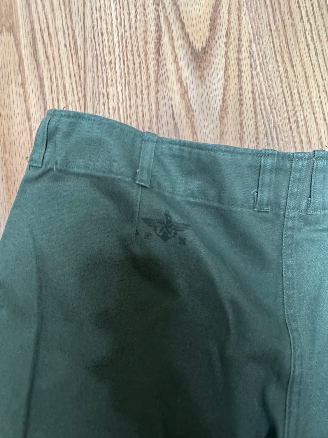 90년대 한국군 퍼티그 팬츠 상품이미지4
