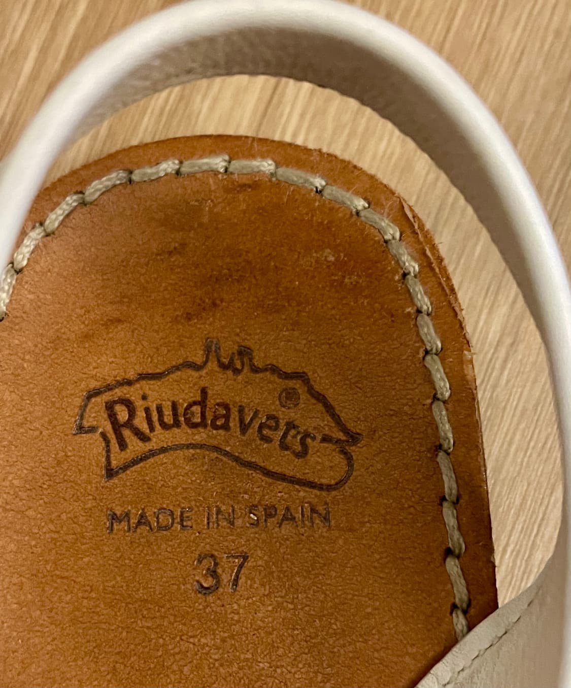 루다베츠 Riudavets 메노르카 아바르카 샌들 화이트/37사이즈 상품이미지5