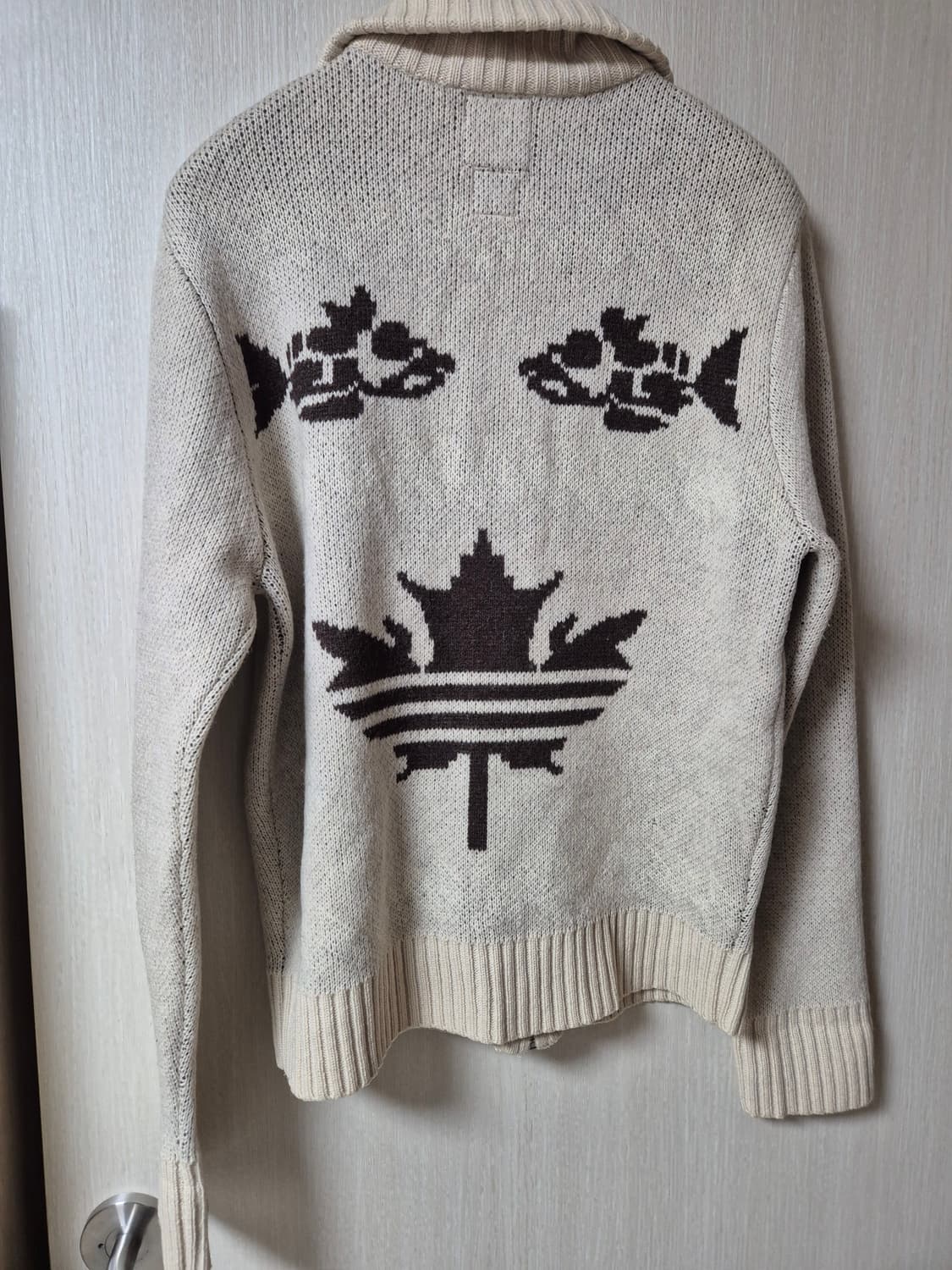 (정품) 아디다스  캐나다 코위찬 니트집업 95 상품이미지2