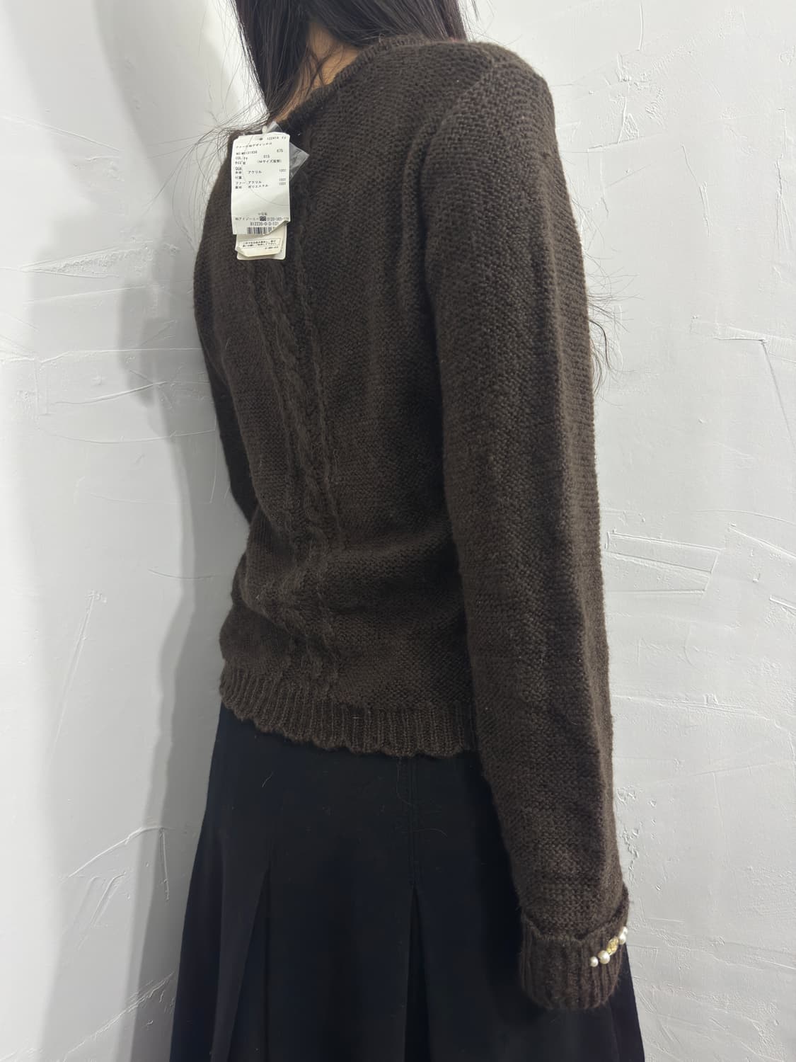 axes femme brown knit 상품이미지3