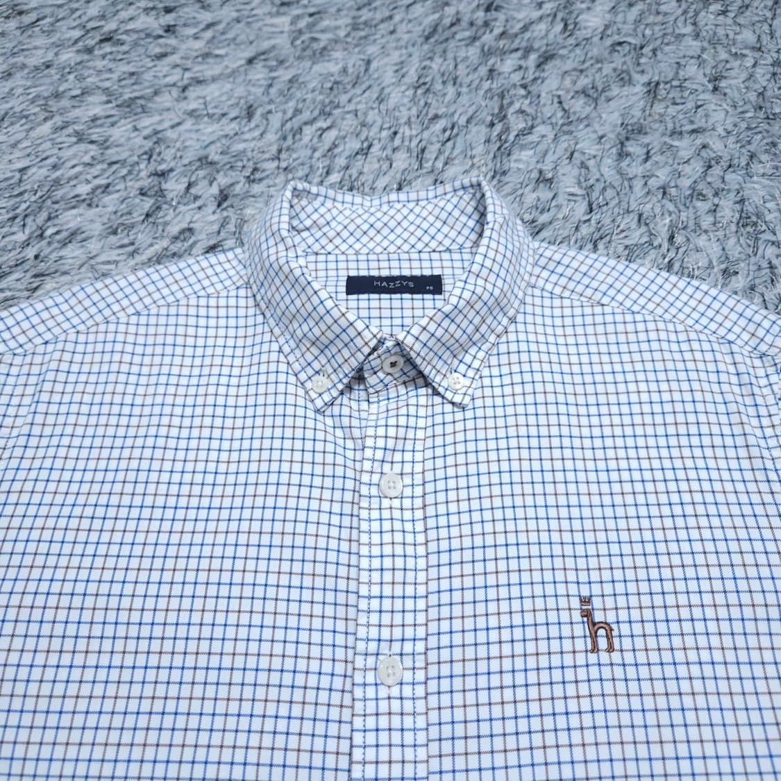 헤지스)95 남자 체크셔츠남방 / 왕눈이샵 상품이미지3