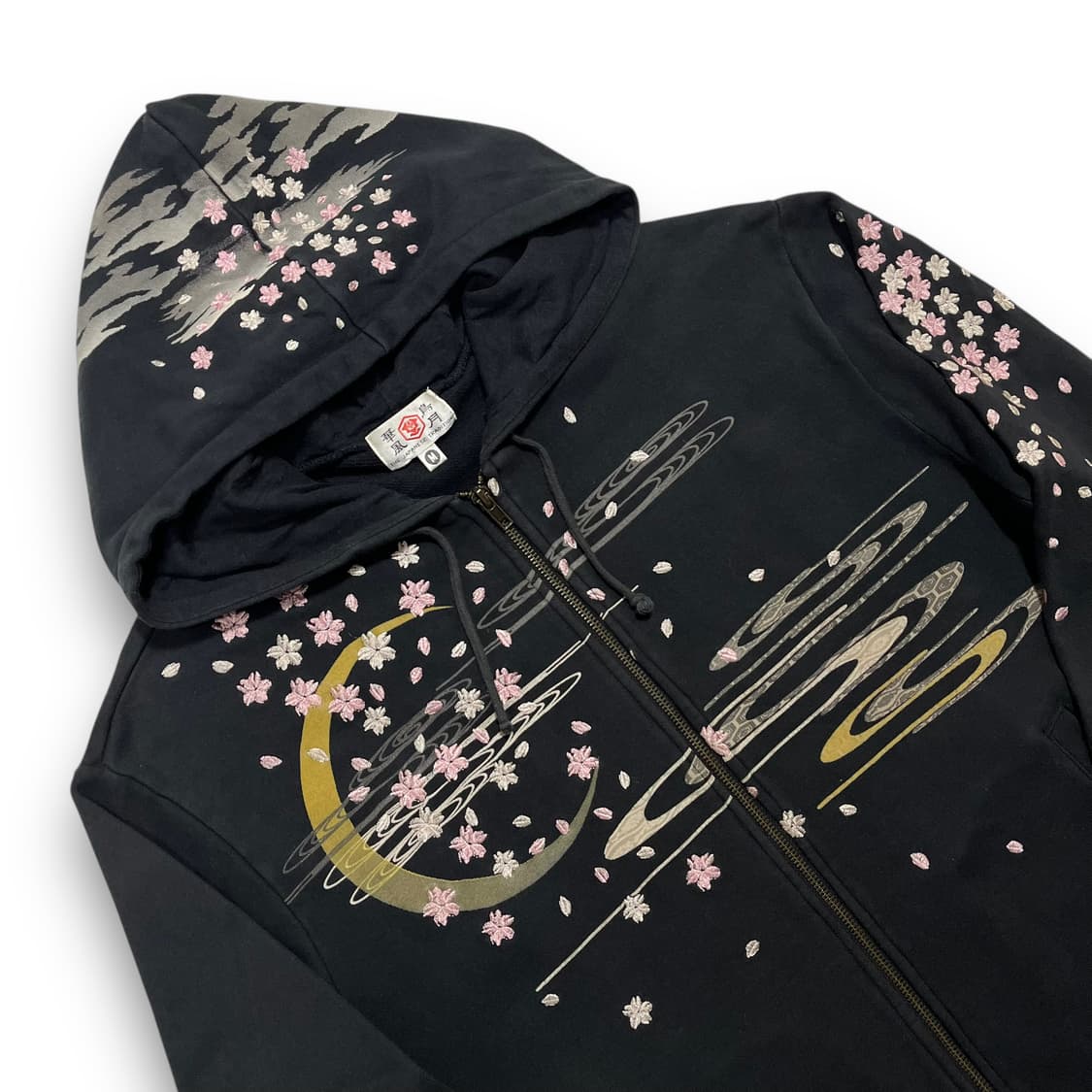 華鳥風月 재패니즈 기모노 걸 오리엔탈 후디 집업 상품이미지4