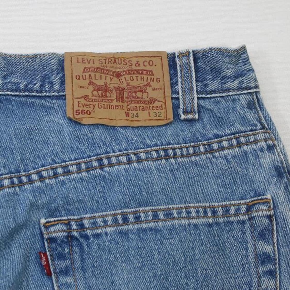 (착용컷) 리바이스 560 (남성용 33) 상품이미지9